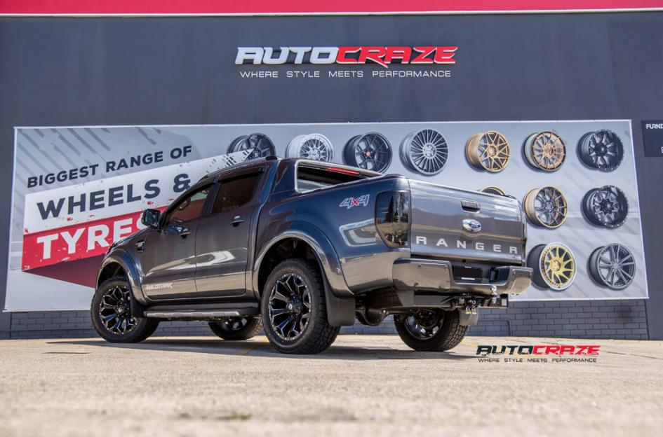 FORD RANGER ASSAULT GLOSS BLACK MILLED ACCENTS
